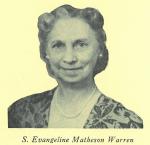S. Evangeline Matheson Warren